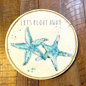 Starfish Hobby Lobby Round Canvas Picture